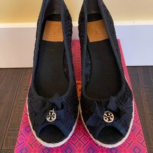 Tory Burch wedge espadrilles